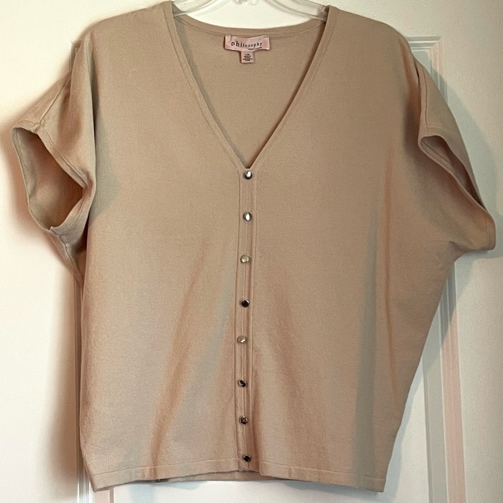 Philosophy Button-Down Top
